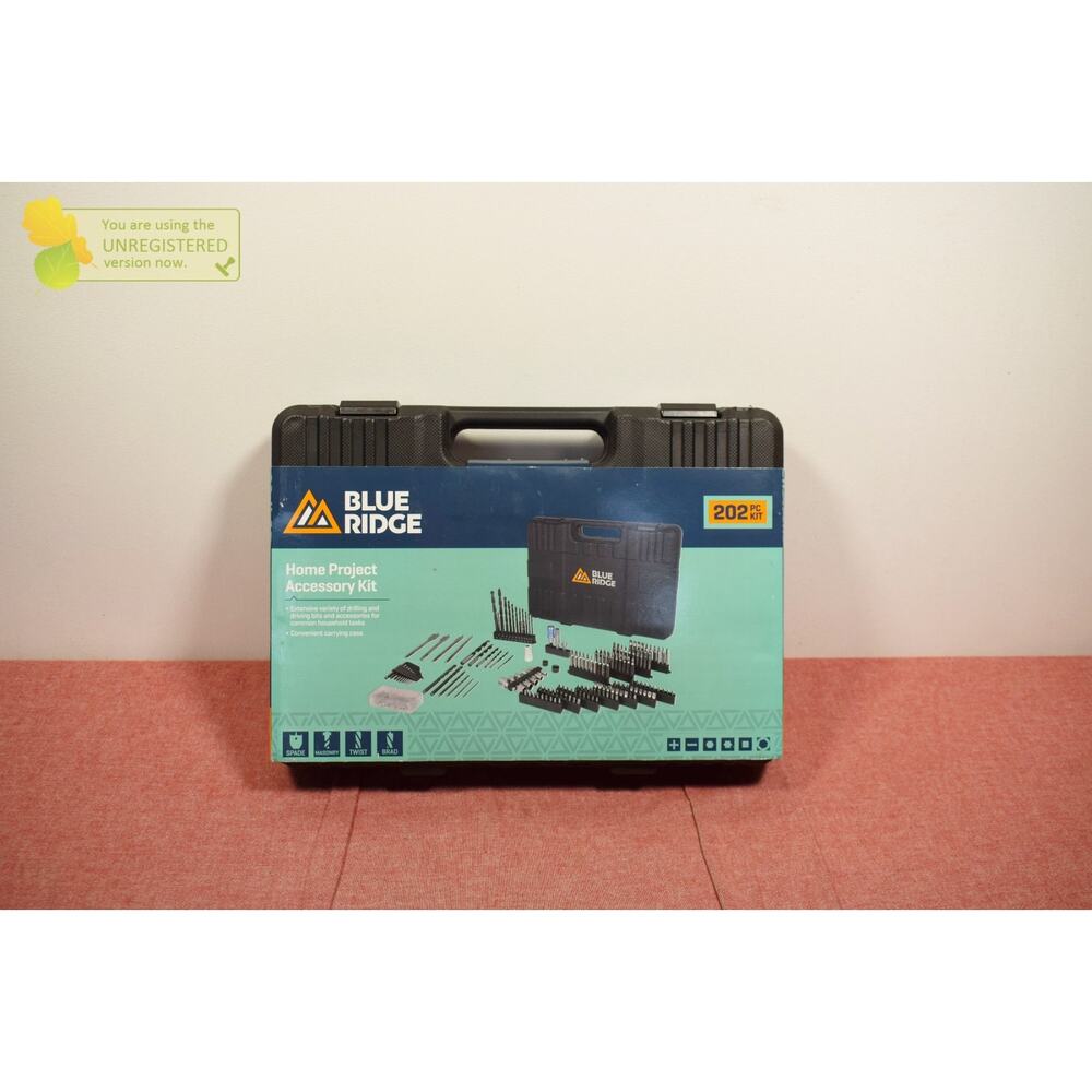 Blue Ridge Tools 202pc Home Project Accessory Kit